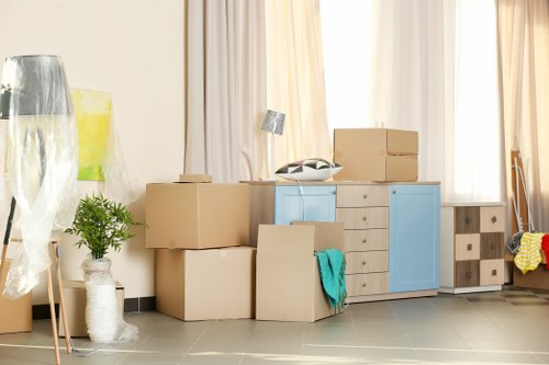 Barnet Storage sustainability with recyclable materials and organized waste sorting
