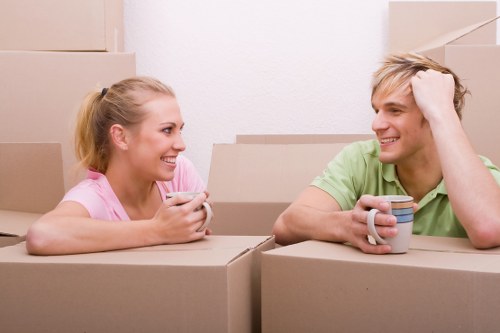 Small office relocation using a local removals van