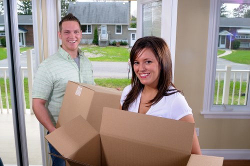 Packing supplies and checklist for a flat move in Barnet