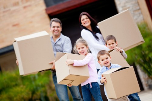 Domestic packing service for a family home in Barnet