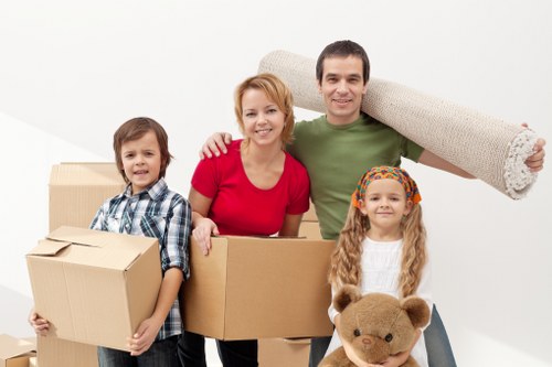 Local removals planning in Barnet residential area