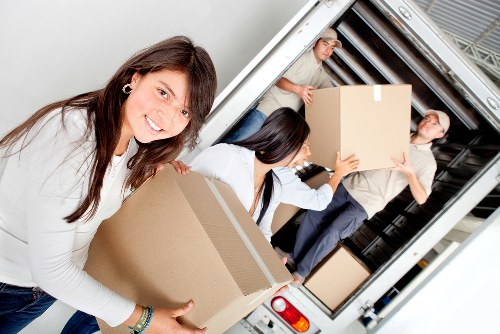 Business items stored with mobile self storage in Barnet