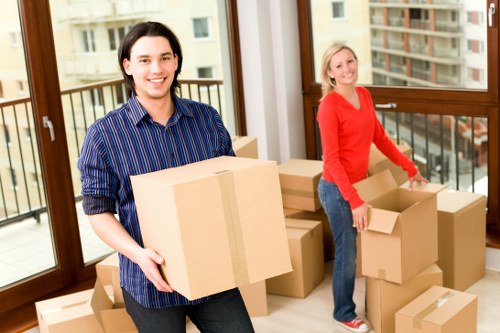 Office relocation setup for a business move in Barnet